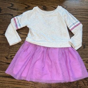 Cat & Jack 2t one piece sweatshirt dress